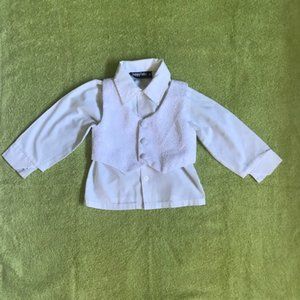 Happy Fella Shirt & Vest 12-18 Month